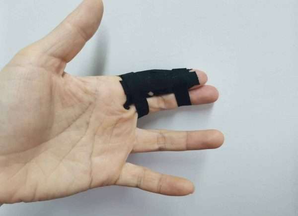 Black Finger Tape For BJJ 0.4Inch x 45 Feet 6-Count - Image 3