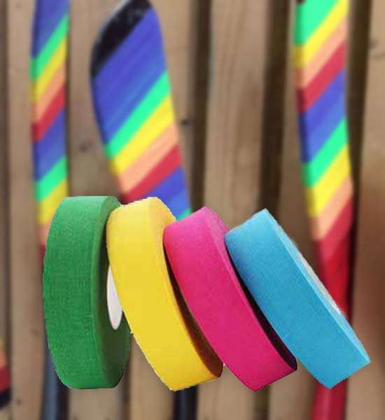 hockey tape colored